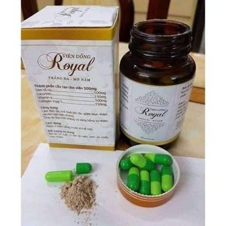 Viên uống trắng da trị nám Royal công ty Bình An