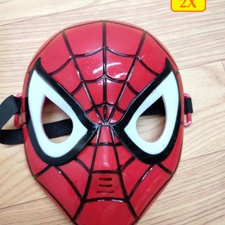 Mặt nạ người nhện, mặt nạ spider man, có pin, đèn sáng ở 2 mắt. Rất ngầu. Giá 2x/cái giá sỉ