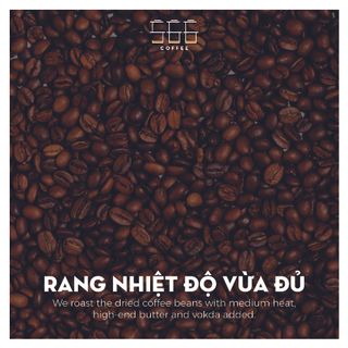 CÀ PHÊ 566 | Cà phê rang-xay-phối trộn có Moka (Gói 500g)