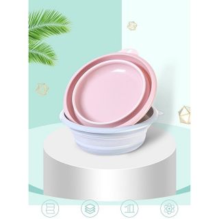 Thau Nhựa Gấp Gọn 9x25cm