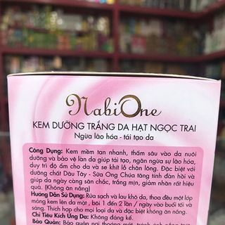 NabiOne dâu tây – Kem ngừa lão hóa tái tạo trắng da ngọc trai 20g