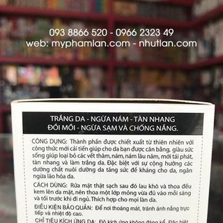 TH-White Kem nám tàn nhang đồi mồi ngừa sạm chống nắng 12g
