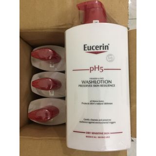Sữa tắm Eucerin dùng cho da nhạy cảm 1000ml