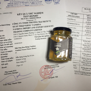 Mật Ong Hoa Rừng Vanbina - 100ml