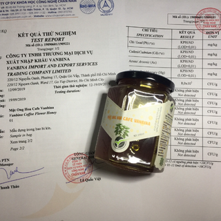 mật ong hoa cafe VANBINA 100ml