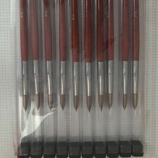 Cọ đắp móng bột cán gỗ mầu nâu số 14, 16