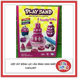 HỘP CÁT ĐỘNG LỰC LÀM BÁNH SINH NHẬT