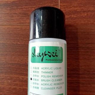 Chai nước rửa cọ, gel gôm Skywei 120ml