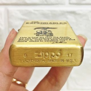 Bật Lửa ZIPPO Mỹ, Bật Lửa ZIPPO USA - Đồng Khắc 5 Mặt Xài Xăng Có Tem Đỏ