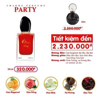 Nước hoa charme party giá sỉ