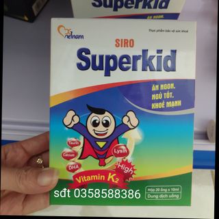 Siro Superkid - cho bé ăn ngon, ngủ tốt, khỏe mạnh giá sỉ