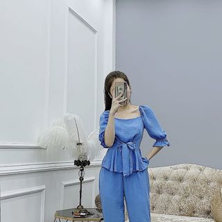set bộ nơ eo ( chất đũi)