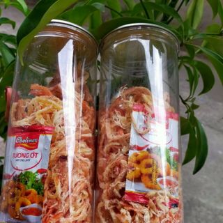 Khô gà cháy tỏi, khô gà lá chanh, mực xé...