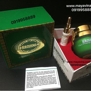 Kem HIROSHIMA chuyên Trị Mụn Nám Tàn Nhang Lão Hóa