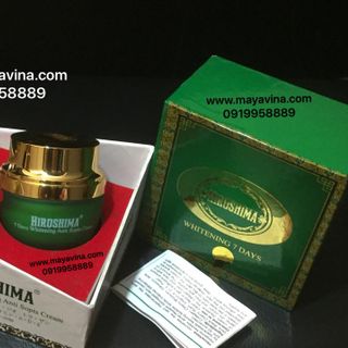 Kem HIROSHIMA chuyên Trị Mụn Nám Tàn Nhang Lão Hóa