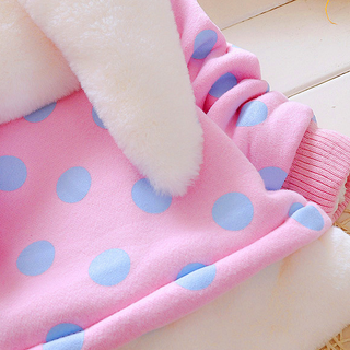 Áo khoác tai thỏ cho bé