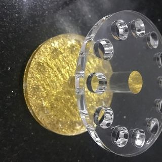Đồ để cọ đắp bột, cọ vẽ,cọ gel hình tròn
