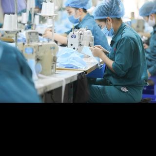 Khẩu trang phòng dịch của Bộ Quốc Phòng - có tem chống hàng giả.