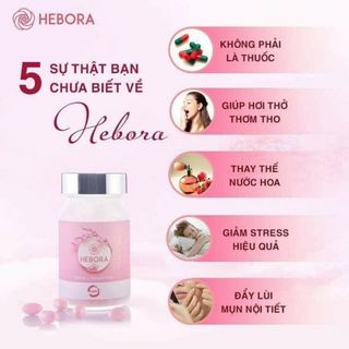 Viên Uống Hebora Thơm Cơ Thể Nhật Bản