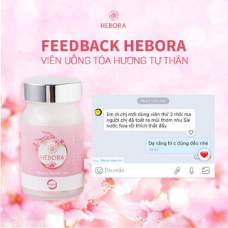 Viên Uống Hebora Thơm Cơ Thể Nhật Bản
