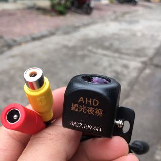 Camera lùi AHD góc rộng, len mắt cá siêu nét cho đầu Android ô tô - chống nước IP68 - Đồ chơi xe hơi Trebig
