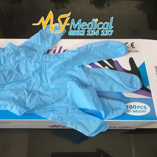 Găng tay y tế không bột Merci Nitrile