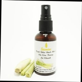 Tinh dầu xịt phòng đuổi muỗi và côn trùng hương sả chanh và hương bạc hà Jasmine 50ml