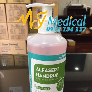 Nước rửa tay khô sát khuẩn ALFASEPT HANDRUB 500ml