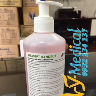 Nước rửa tay khô sát khuẩn ALFASEPT HANDRUB 500ml