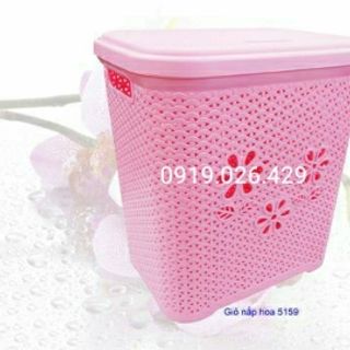 Giỏ nắp hoa Việt Nhật