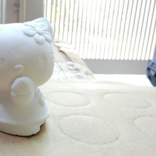 Sỉ lẻ tượng thạch cao tranh cát tượng thạch cao tô màu Tranh cát