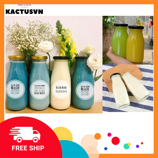 ( GIÁ HỦY DIỆT) Chai thủy tinh đựng sữa hạt 200ml