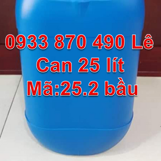 GIÁ CAN NHỰA 25 LÍT TRÒN MÀU TRẮNG, CAN NHỰA 25 LÍT ĐỰNG DUNG DỊCH , CAN VUÔNG 25 LÍT ĐỰNG VI SINH LOẠI DÀY