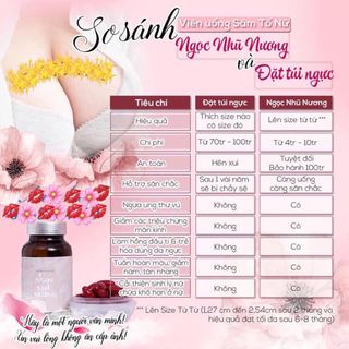 VIÊN UỐNG NỞ NGỰC - NGỌC NHŨ NƯƠNG - GHB
