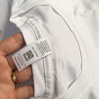 Sỉ sll thun trắng nam nữ cotton nhập Úc