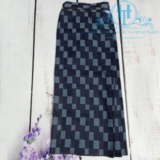Váy chống nắng Jean Họa Tiết