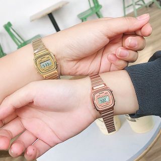 Đồng hồ nữ LA670 bản mini dây thép nhỏ gọn, trẻ trung