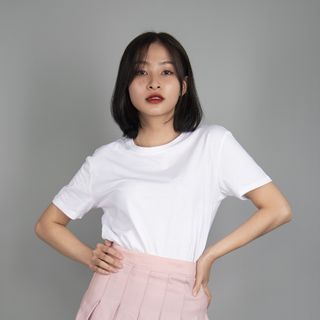 Sỉ sll thun trắng nam nữ cotton nhập Úc