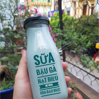 ( GIÁ HỦY DIỆT) Chai thủy tinh đựng sữa hạt , nước trái cây 330ml