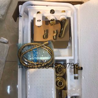 Sen cây đồng thau mạ crome