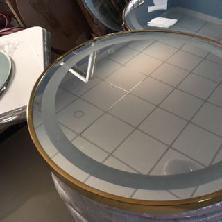 Gương viền inox mạ pvd