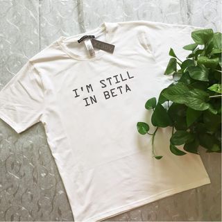 Áo Thun Cổ Tròn Màu Trắng cotton 100