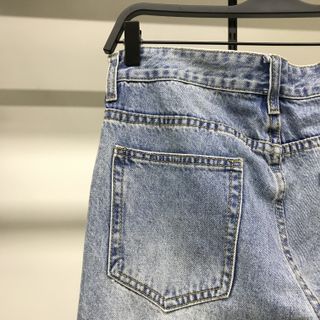 Quần Denim/Jeans Basic Slim Dài Trơn