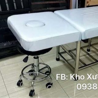 Giường nối mi khung inox