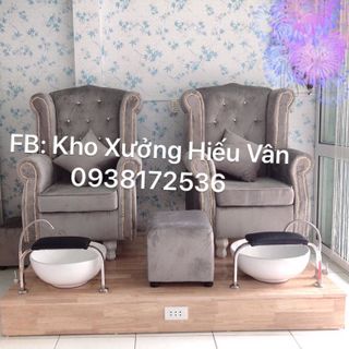 Ghế nail bộ combo