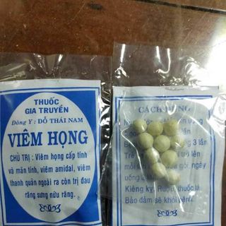 Thuốc viêm họng
