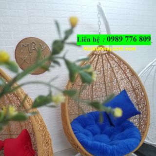 Ghế xich đu tổ chim để ngoài trời