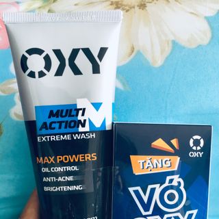 Sữa rửa mặt Oxy 100g TẶNG KÈM VỚ