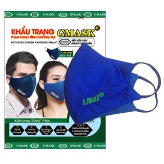 Khẩu Trang Than Hoạt Tính Gmask Kháng Khuẩn Lọc Bụi Mịn