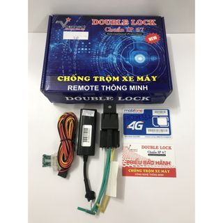 Thiết bị định vị chống trộm xe máy, ô tô DOUBLE LOCK nhanh chóng, chính xác giá sỉ